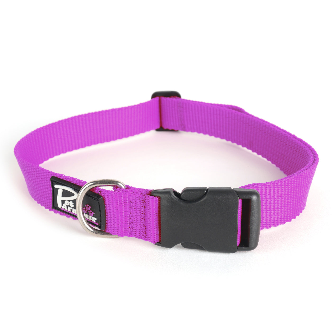 Basic Nylon Dog Collar - Purple