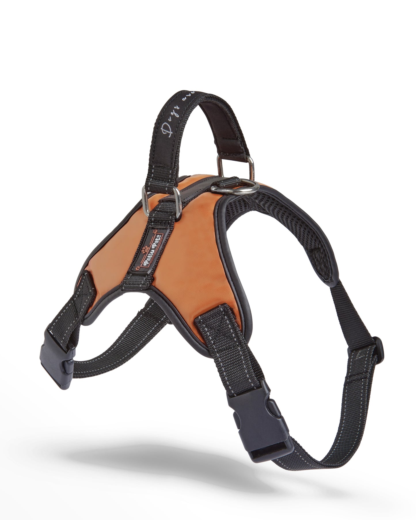 Reflect-X Dog Harness | Anti Pull Small Medium Dogs Harness with Padded Handle | Chocolate Brown