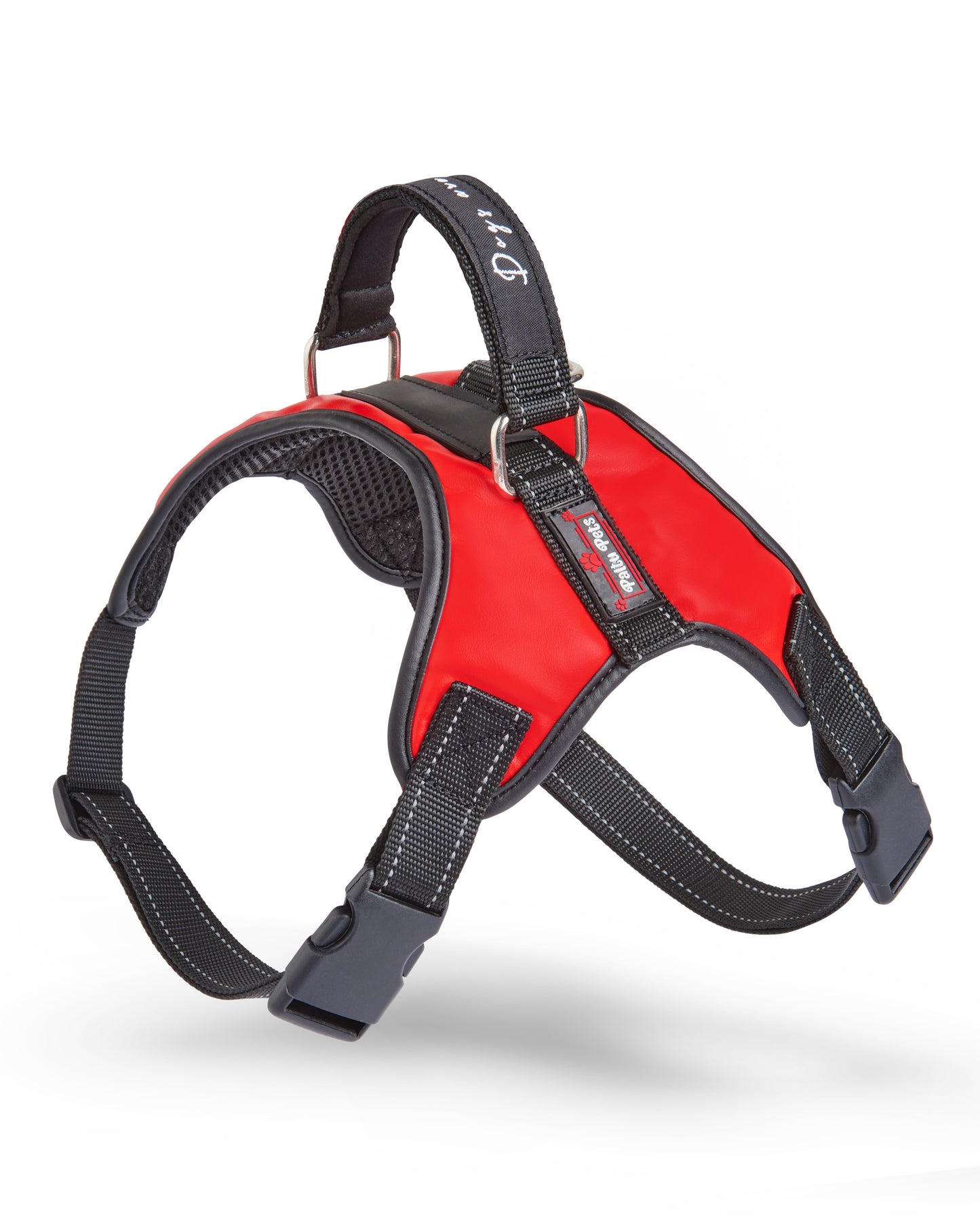 Reflect-X Dog Harness | Anti Pull Small Medium Dogs Harness with Padded Handle | Red