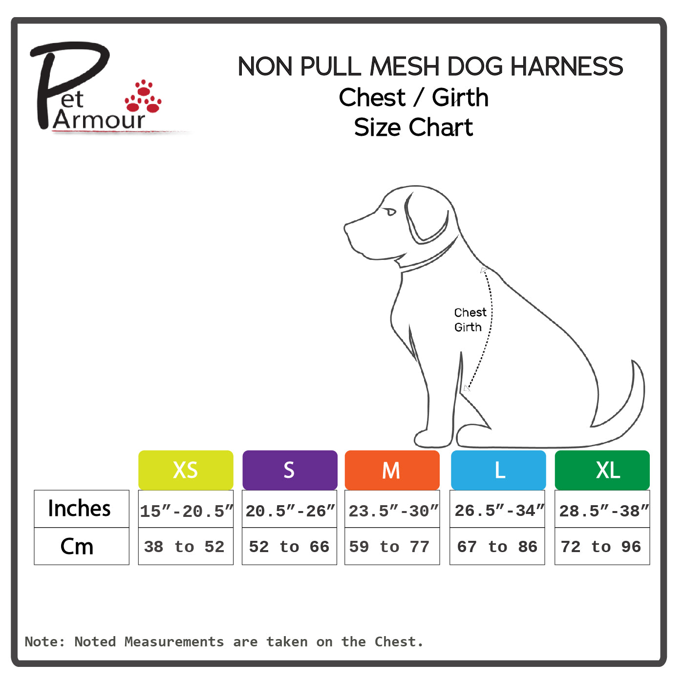 Pet Armour Dog Harness | Leather Adjustable Durable Waterproof | No Pull with Padded Handle| Yellow Paws